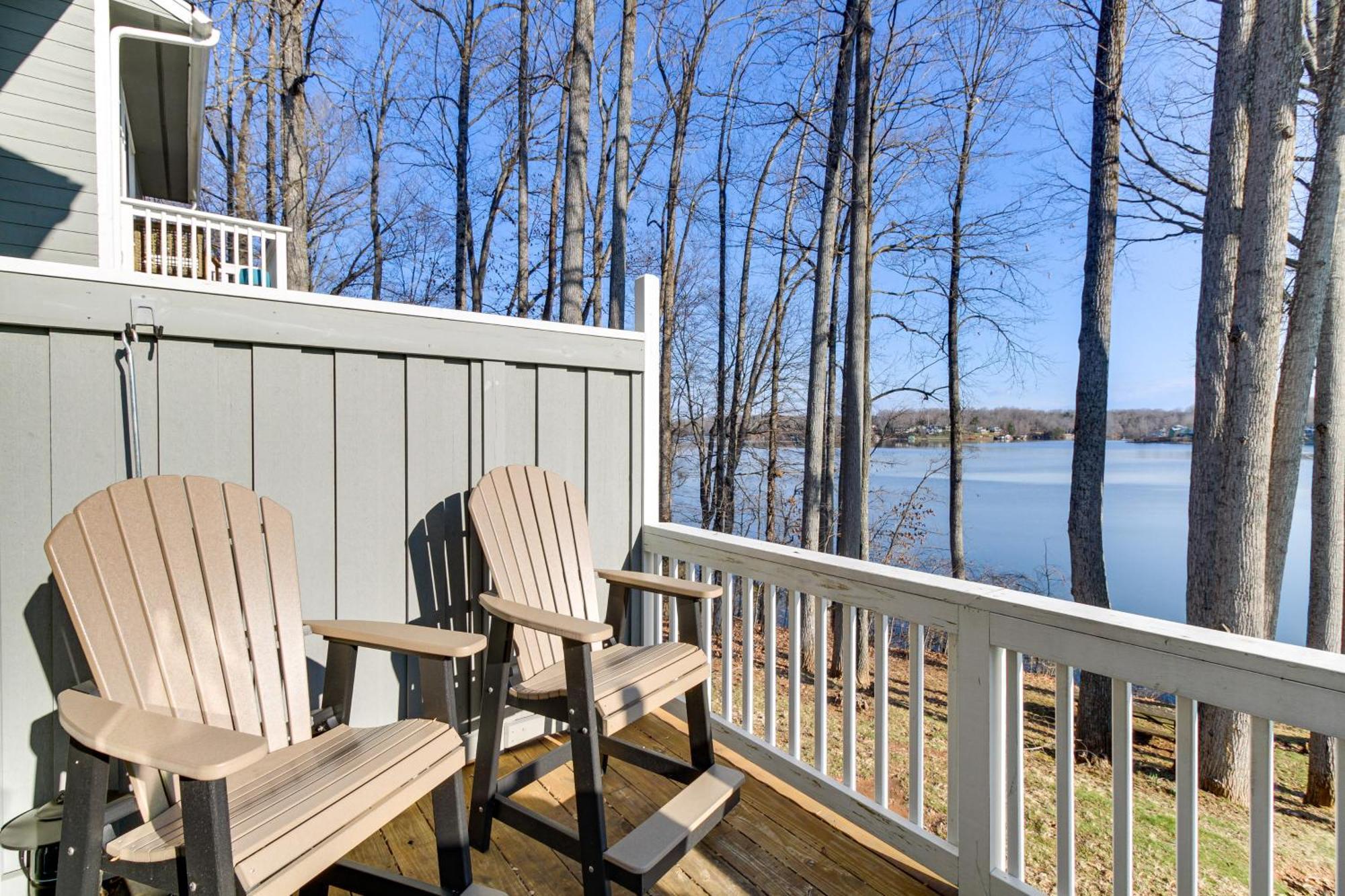 Lakefront Moneta Home With Community Boat Dock! Экстерьер фото